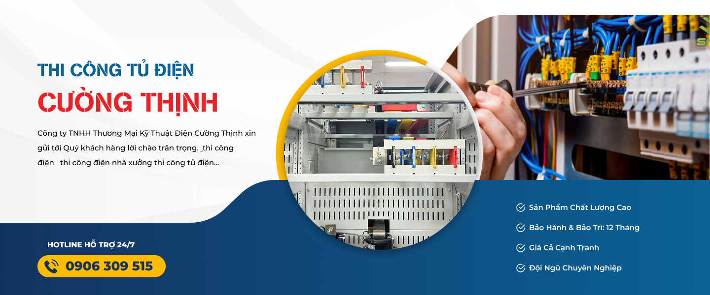 Thi công tủ điện