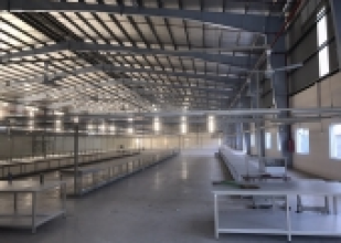 THI CÔNG THANG MÁNG CÁP XƯỞNG MAY TÚI XÁCH HAMI